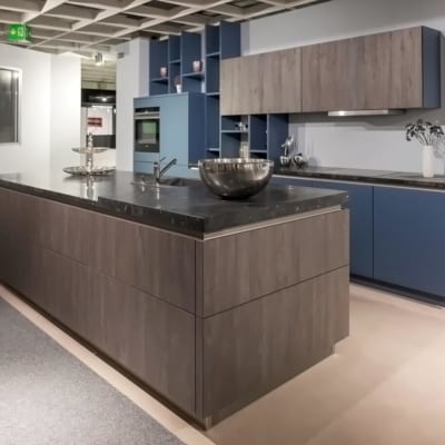 Nolte L Küche in Blau 20